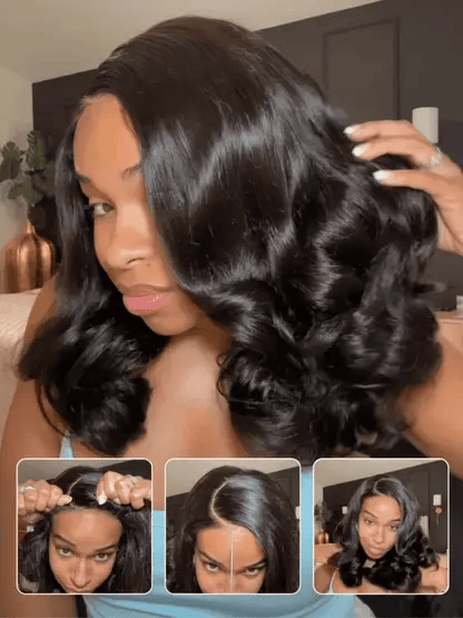 Sunber 180% Density 13x4 Pre Everything Lace Frontal Feathered Hairstyles Wig With Layered Haircuts Flash Sale