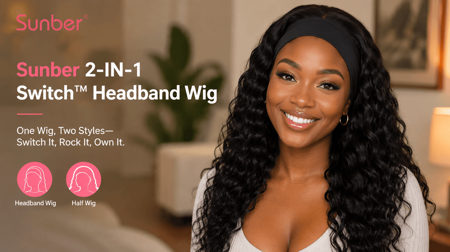 Sunber 2-IN-1 Switch™ Headband Wig, What's The Uggrade?