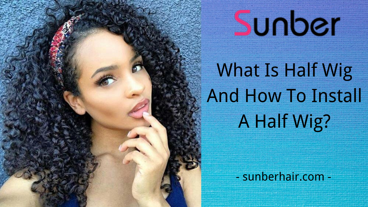 how to install a half wig