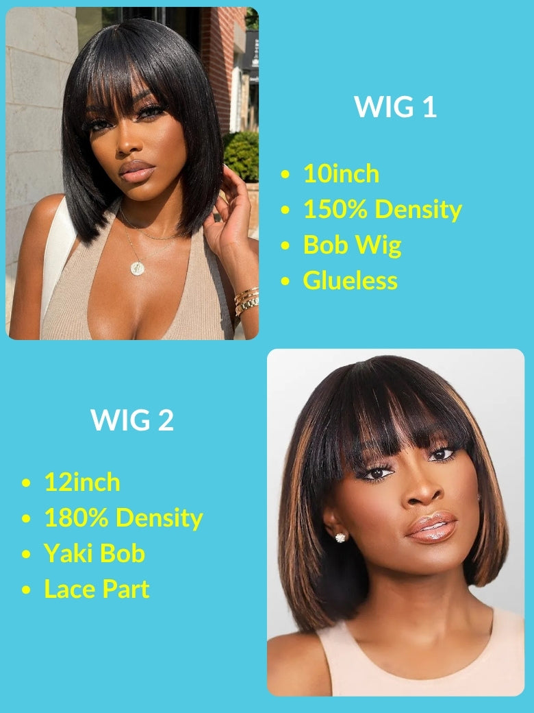 2Wigs=$79 | Sunber Buy One Get One Free Wig Summer Flash Sale
