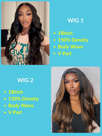 2Wigs=$79 | Sunber Buy One Get One Free Wig Summer Flash Sale