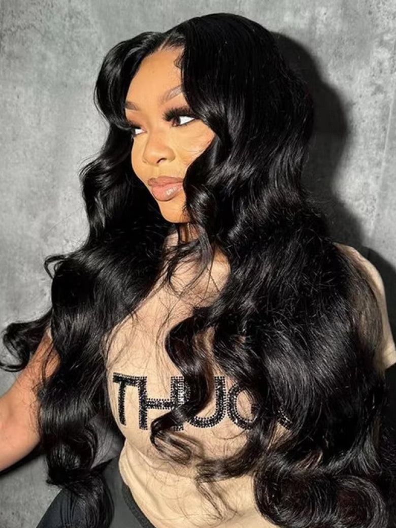 Sunber Hair Brazilian Body Wave Remy Human Hair 4 Bundles With 4*4 Lace Closure 100% Human Hair Extensions Flash Sale