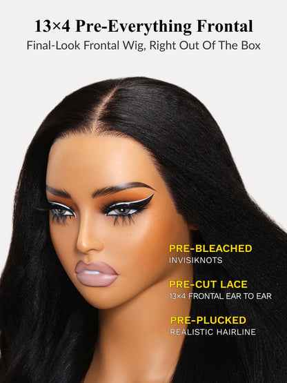 Sunber Black Cherry Lace Frontal Dark Burgundy Wig-Long Layered Cut &amp; Pre Everything &amp; Flash Sale
