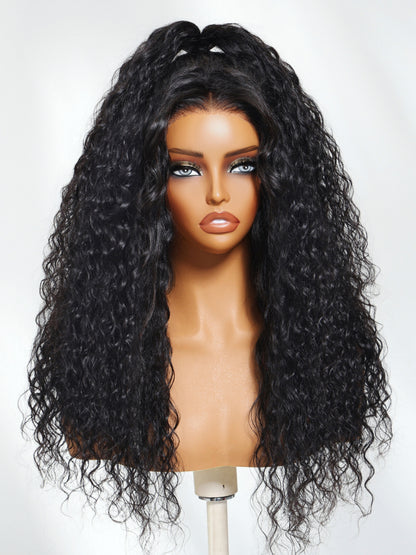 Extra 70% OFF | Sunber Water Wave 7x5 Glueless Pre Cut Lace Grab And Go Human Hair Wig