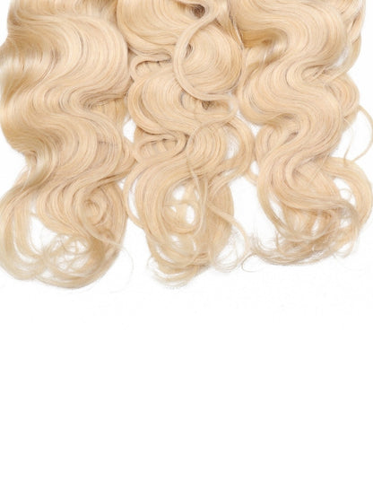 Sunber Hair Blonde 613 Hair Weave 3 Bundles Body Wave Virgin Human Hair Weft