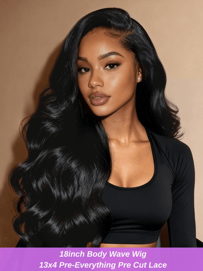 [UP TO 75% OFF] 13x4 Pre-Everything Pre-Cut Lace Wigs With Invisible Lace Glueless Human Hair Wigs VIP Member Flash Sale