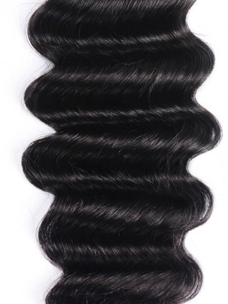 Sunber Hair 1 Bundle 100% Human Virgin Hair Loose Deep Wave