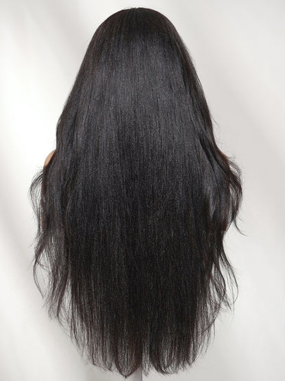 Sunber Layered Yaki Straight 7x5 Pre Cut Lace With Invisi Drawstring