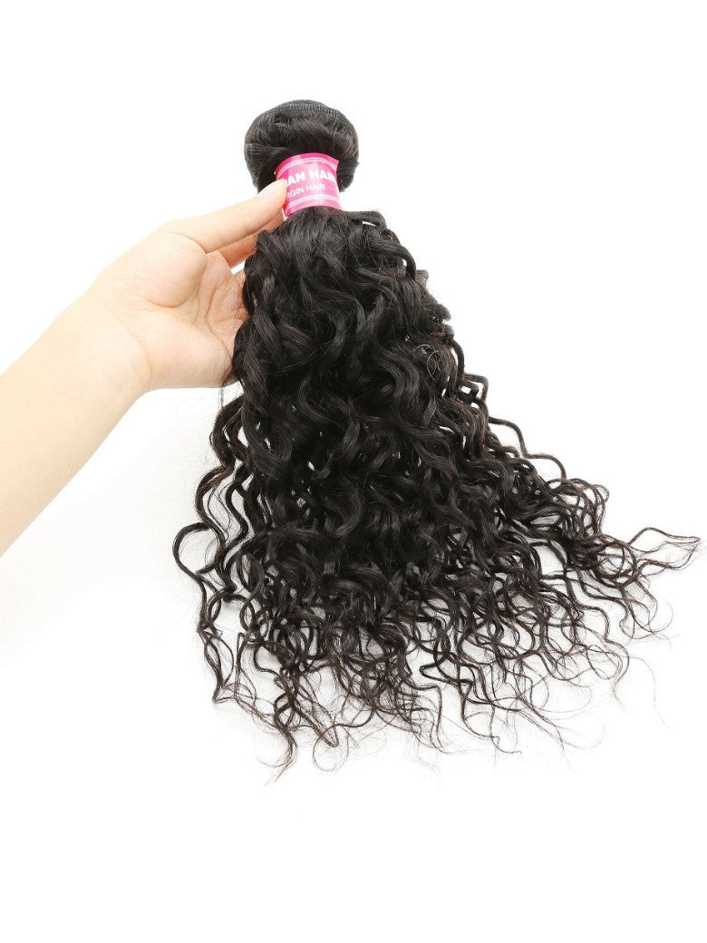 Sunber Hair 1 Bundle Virgin Water Wave 100% Virgin Human Hair Weaves
