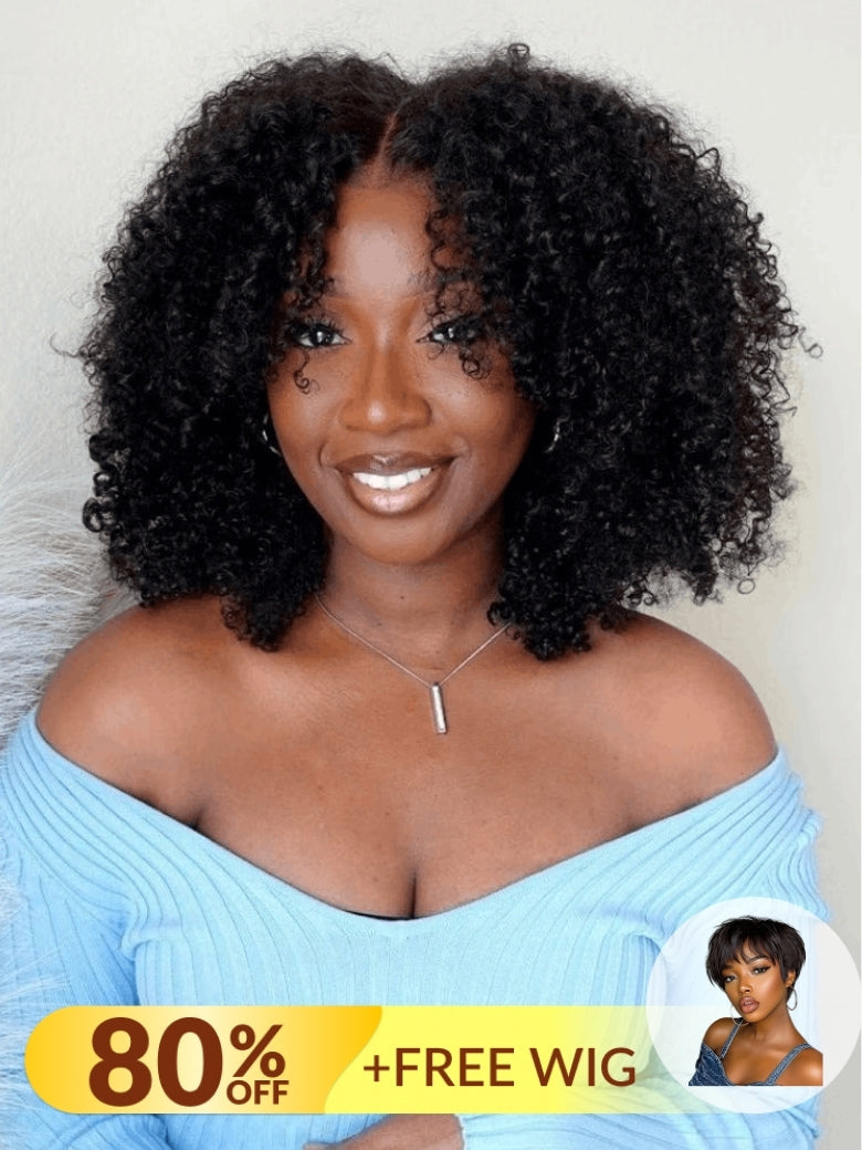2Wigs=$79 | Sunber 7x5/13x4 Lace Wig + Short Bob Wig Flash Sale