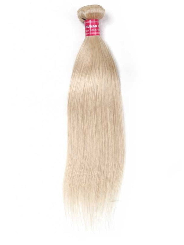 Sunber Hair 613 Blonde Virgin Human Hair Extension Bundles 10-24 Inch 1PCS Straight Hair