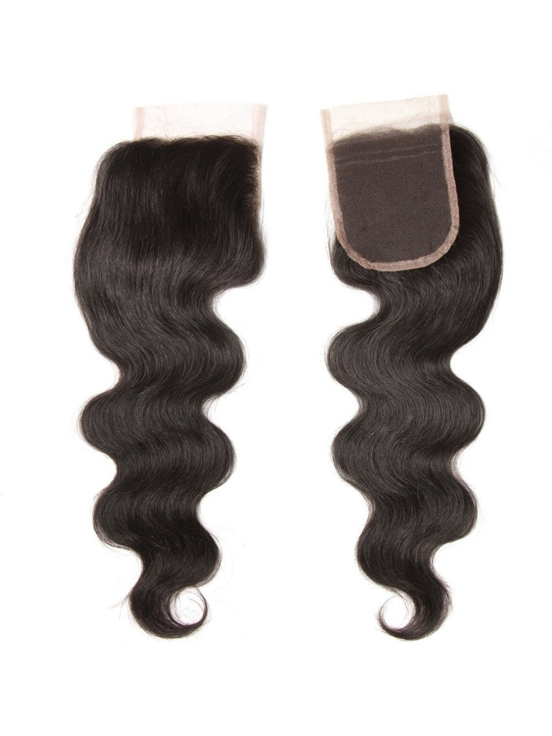 Sunber Malaysian Body Wave 3 Bundles Weaves with 4x4 Lace Closure Affordable Remy Human Hair Flash Sale