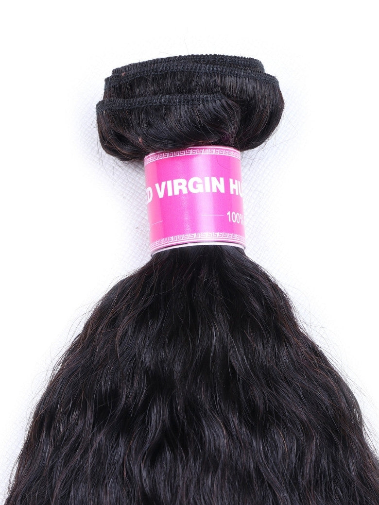 Sunber Hair 1 Bundle Kinky Straight Human Hair Weaves  On Sale  100% Human  Hair