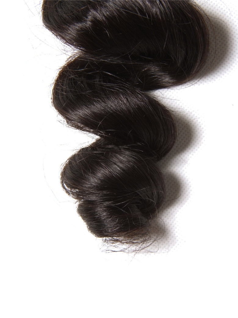 Sunber Hair Virgin Brazilian Loose Wave Hair 4 Bundles - 100% Unprocessed Human Bundle Deals