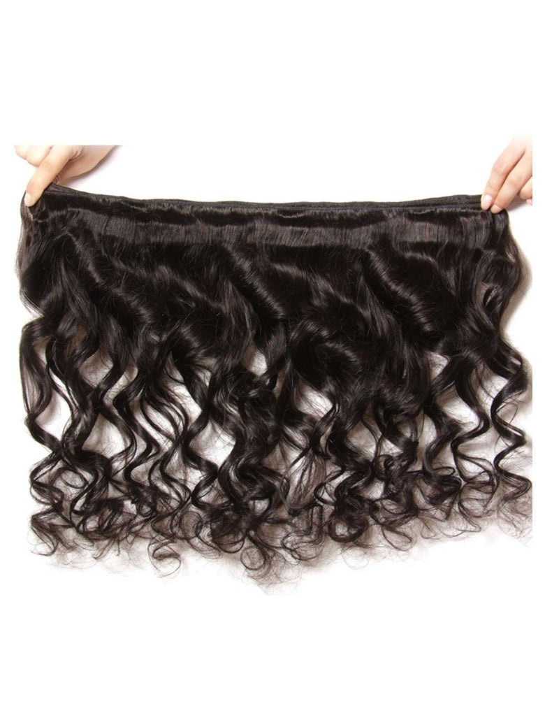 Sunber Hair Virgin Brazilian Loose Wave Hair 4 Bundles - 100% Unprocessed Human Bundle Deals