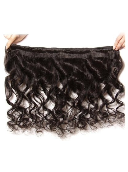 Sunber Hair Virgin Brazilian Loose Wave Hair 4 Bundles - 100% Unprocessed Human Bundle Deals