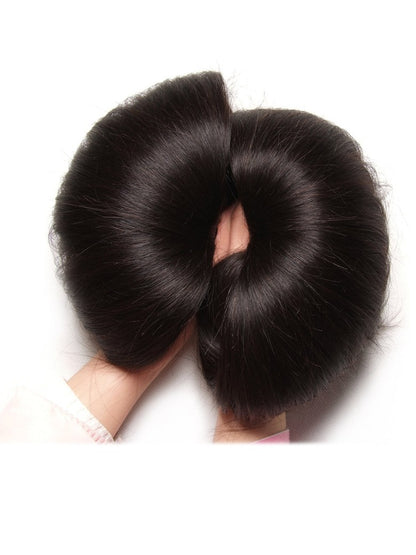 Sunber Virgin Peruvian Hair Straight Hair 4 Bundles With 4*4 Lace Closure, Hotsale Peruvian Hair Weaves Flash Sale
