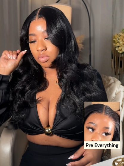 Extra 50% OFF | Sunber 13x4 Pre Everything Bye Bye Knots Pre-Cut Lace Frontal Loose Wave Wig Human Hair