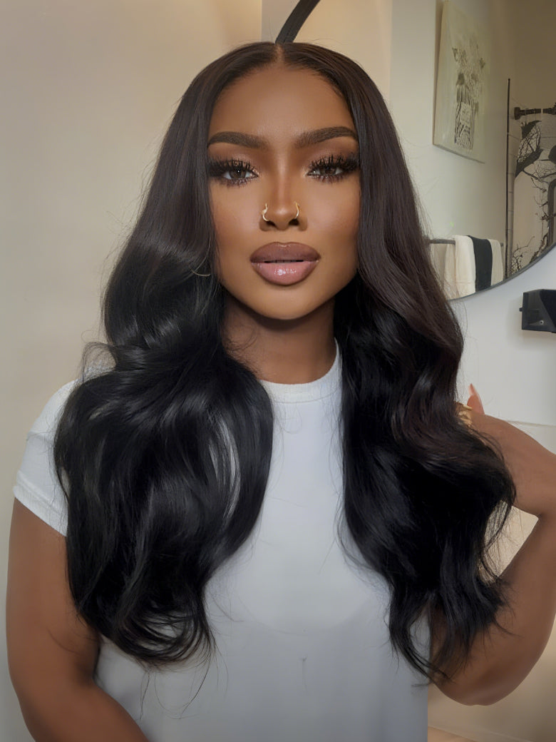 20 Inch Sunber Full Lace 180% Density Body Wave Human Hair Wig Flash Sale