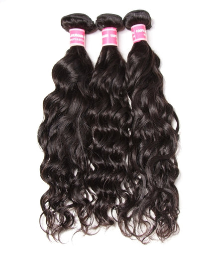 Sunber Brazilian Natural Wave Three Bundles Hair Weave Natural Color Human Hair