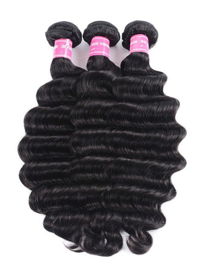 Sunber Hair 3 Bundles Loose Deep Wave Hair Bundles On Sale 12-26 Inch 100% Human Hair