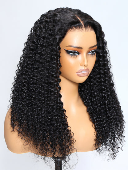 Extra 70% OFF | Sunber Curly 7×5 Bye Bye Knots Pre-Cut Lace Wigs  Lace Closure Pre-Plucked Hairline Human Hair