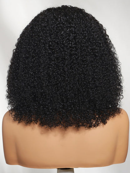 Flash Sale Afro Kinky Curly Pre-Styled Finger Coils EasiContour™ V Part Wig With Invisi Drawstring Sunber