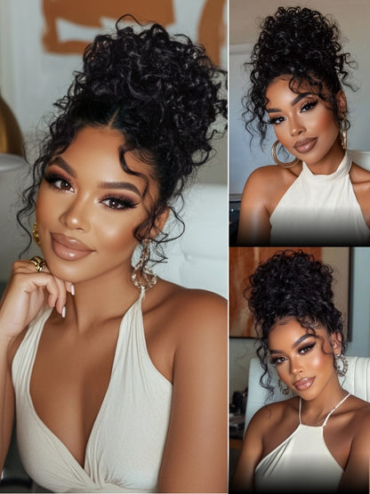 Sunber 7x5 HD Wet And Wavy Water Wave Bye Bye Knots Pre-Cut Lace Frontal Wigs With Elastic Drawstring