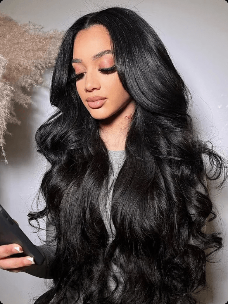 $59 Get 200% Density丨Put On & Go/ 7*5 Bye-Bye Knots/ 13*4 Pre-Everything Human Hair Wig Limited Stock Vip Member Flash Sale