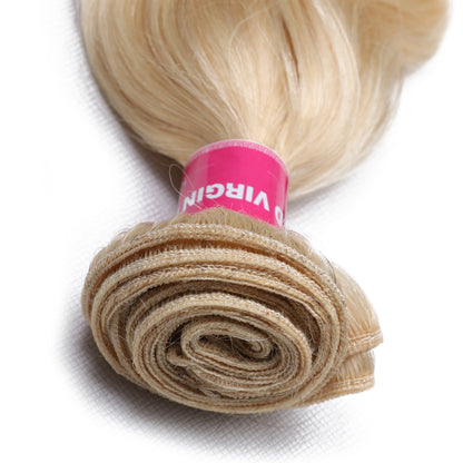 Sunber Hair 613 Blonde Virgin Human Hair Extension Body Wave Bundles 10-24 Inch 1PCS